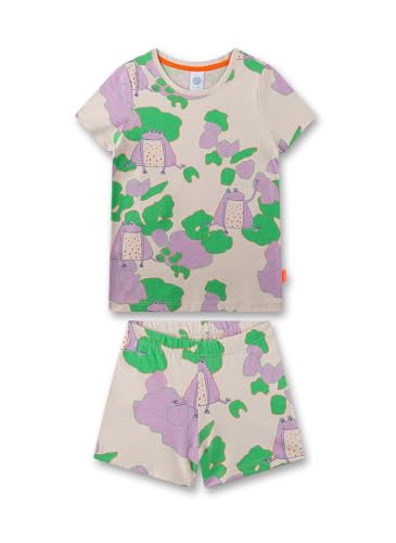 sanetta-m-dchen-schlafanzug-kurz-beige-frosch-aus-baumwolle image 4