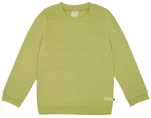 loud-proud-sweat-rippenstruktur-kinder-sweatshirt-uni image 1