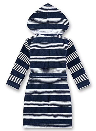 sanetta-jungen-bademantel-streifenlook-100-baumwolle image 4