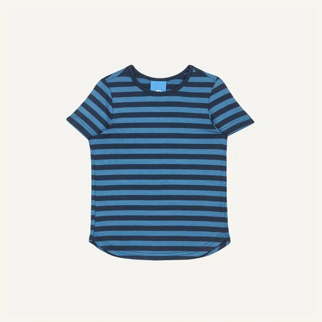 finkid-maalari-kinder-t-shirt-bambusjersey-streifen-kurzarm image 1