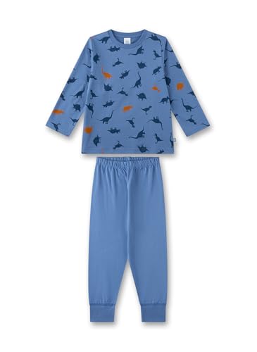 sanetta-jungen-schlafanzug-lang-blau-pyjamaset-aus-baumwolle image 4