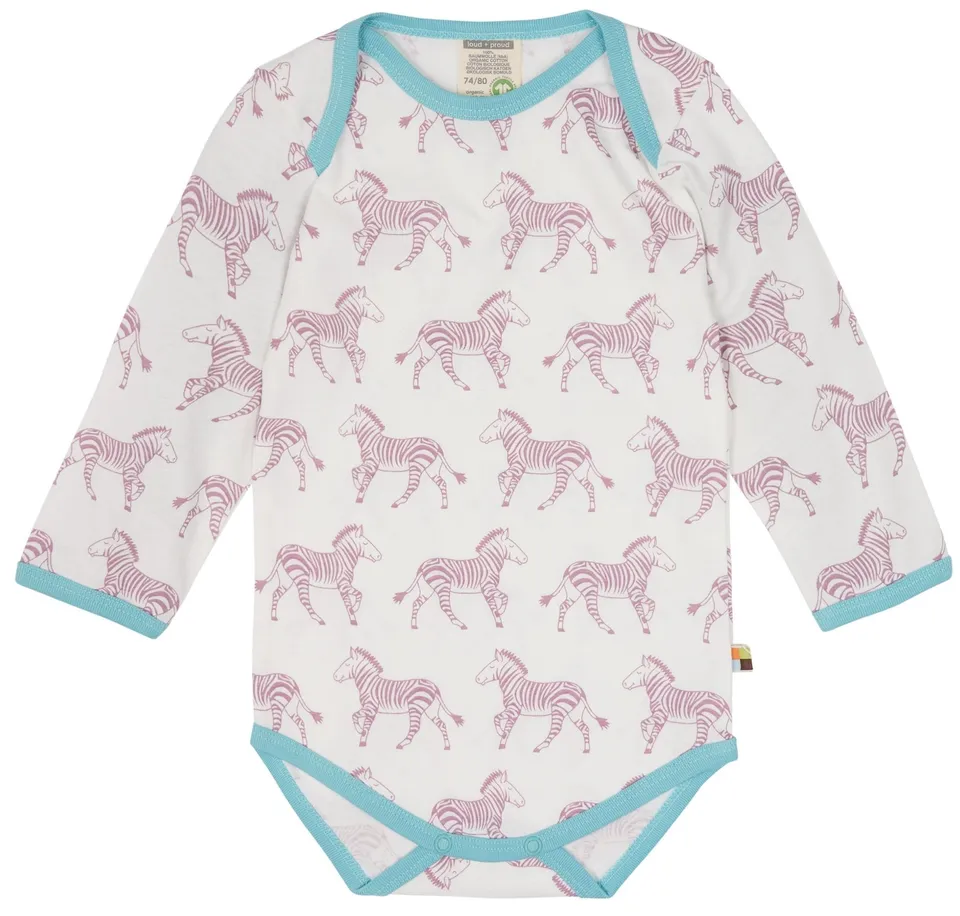 loud-proud-body-langarm-druck-baby-langarmbody-mit-tiermotiv image 1