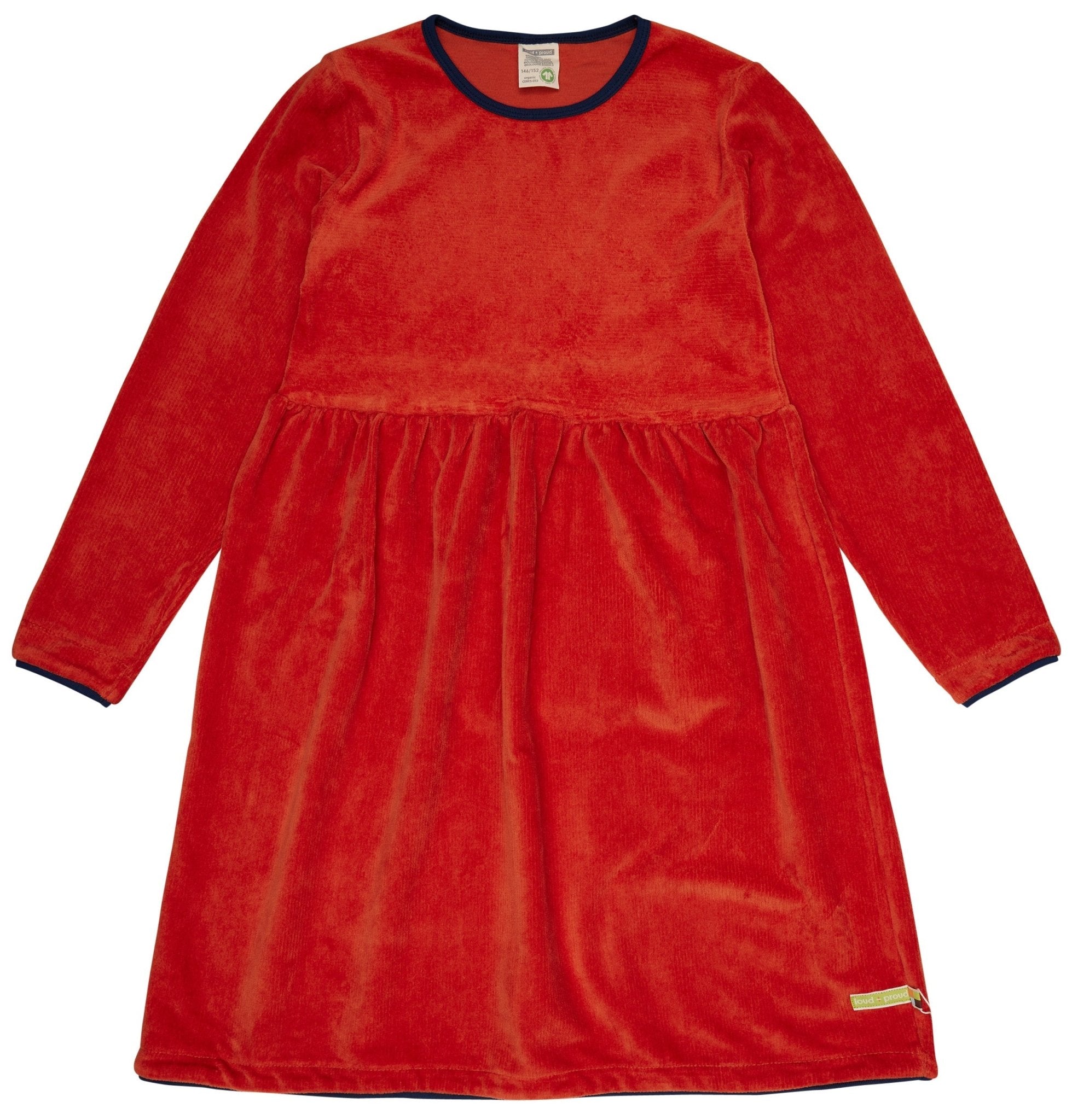 loud-proud-kleid-cord-elastisches-m-dchenkleid-mit-paspel image 3