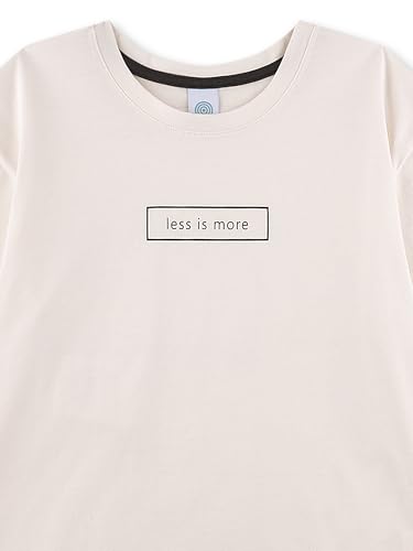 sanetta-m-dchen-schlafshirt-halbarm-beige-baumwolle image 6