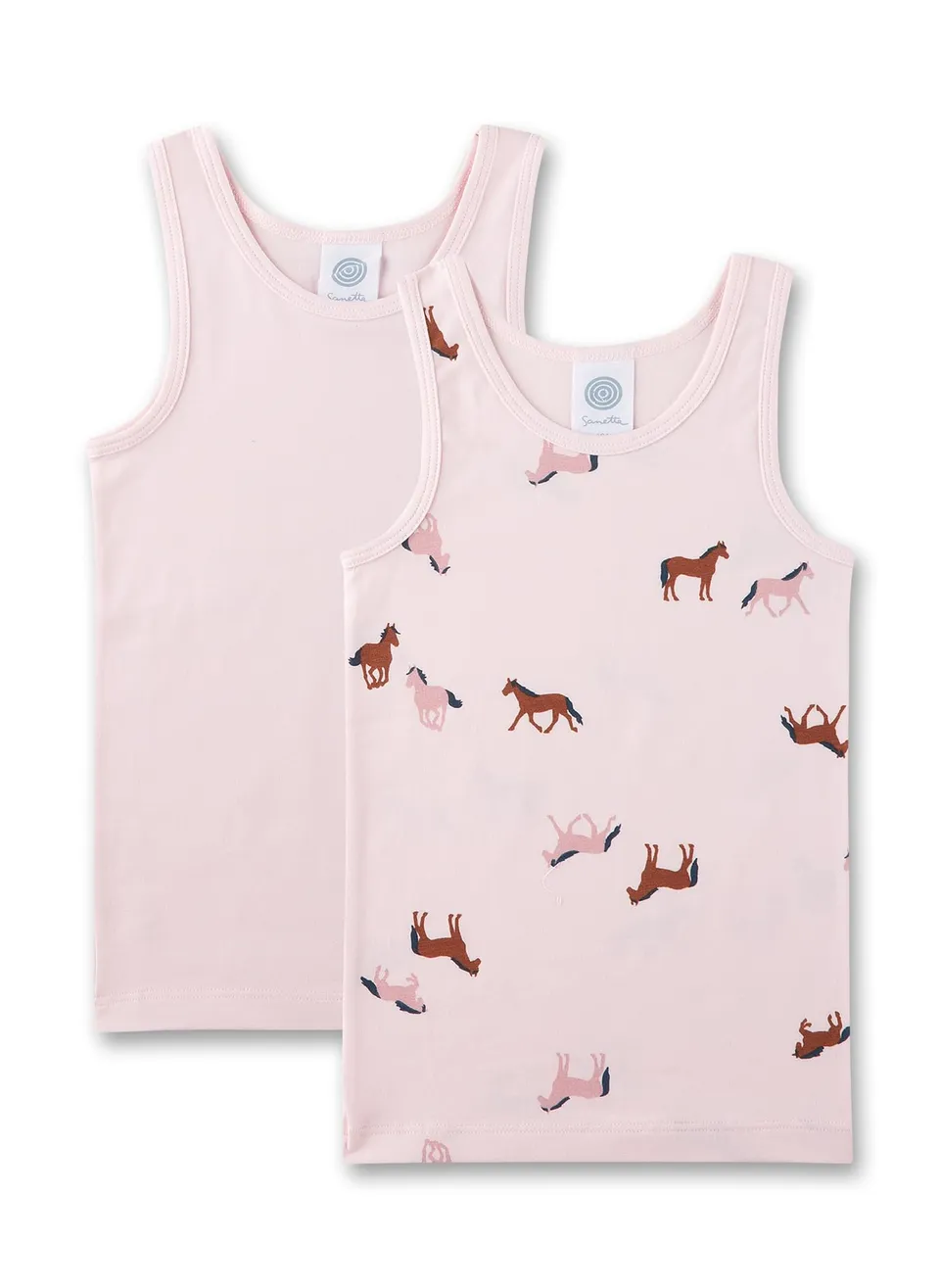 sanetta-m-dchen-doppelpack-unterhemd-rosa-pferd-336985-gr-128 image 1