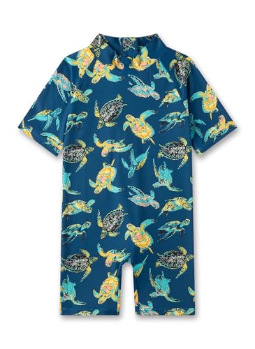sanetta-kinder-schwimmanzug-blau-schildkr-te-schwimmanzug-aus-recyceltem-polyest image 4