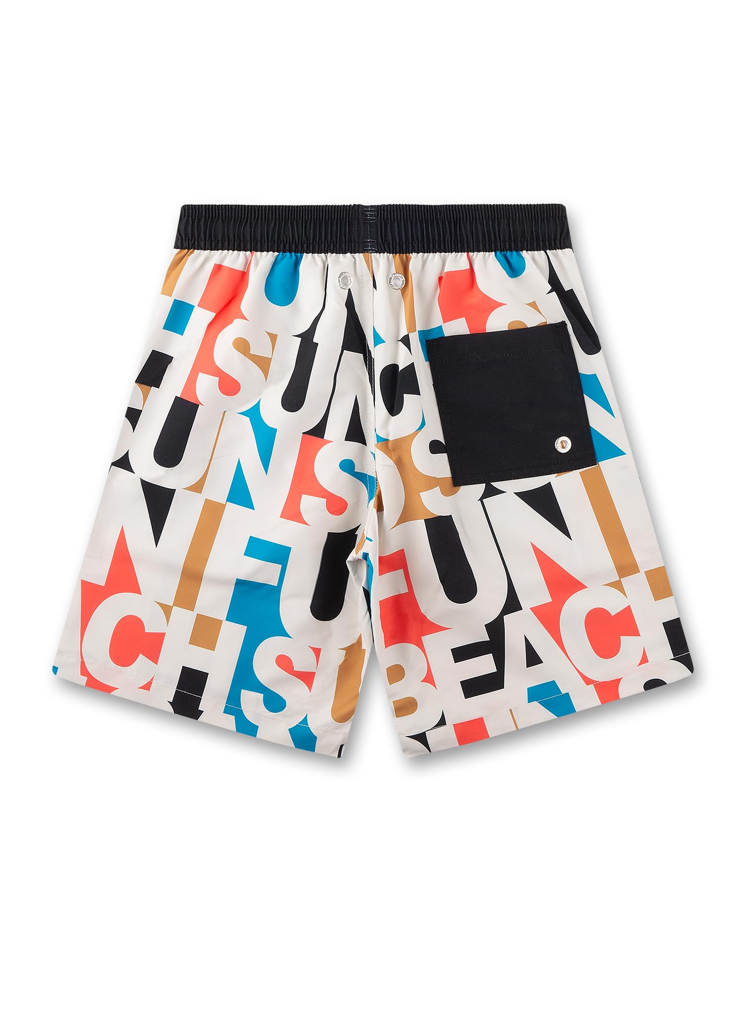 sanetta-jungen-badeshorts-beige-aus-recyceltem-polyester image 2