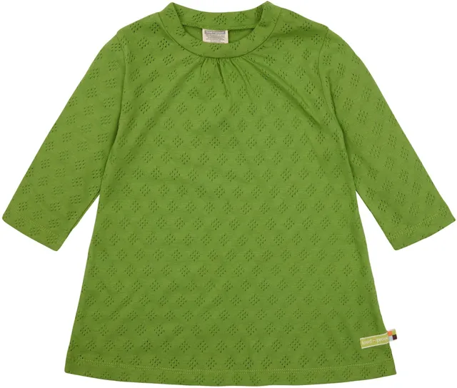 loud-proud-kleid-langarm-mit-lochmuster-aus-jacquard-strick image 1