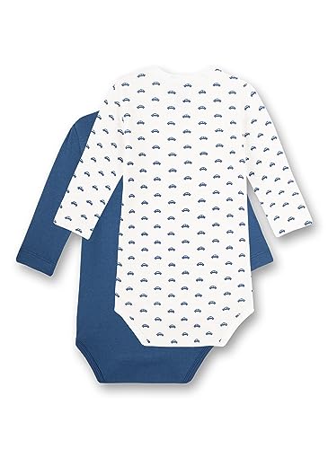 sanetta-baby-body-langarm-doppelpack-wei-blau-autos-bio-baumwolle image 5