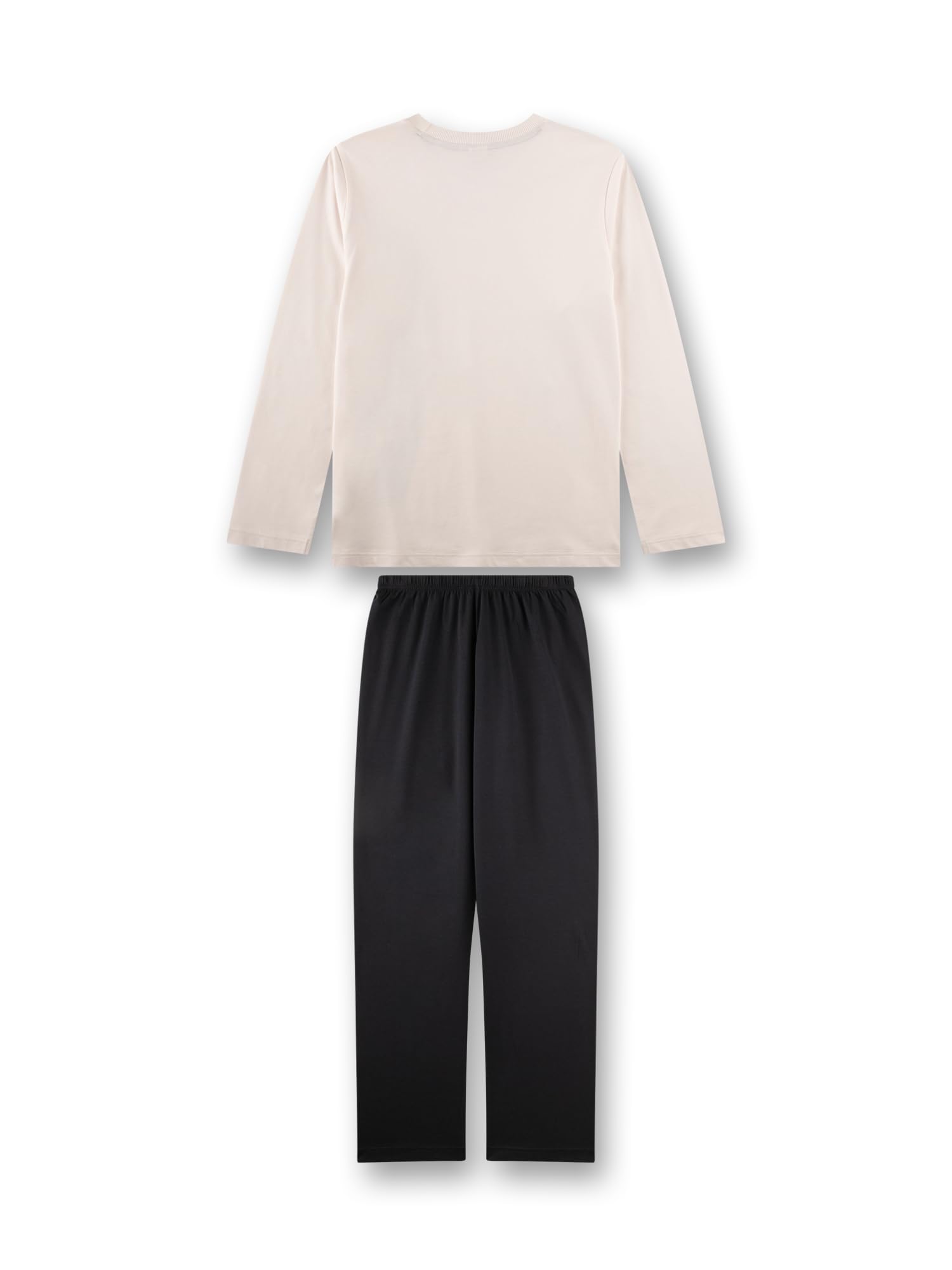 sanetta-jungen-schlafanzug-lang-beige-surfbrett-aus-100-baumwolle image 2