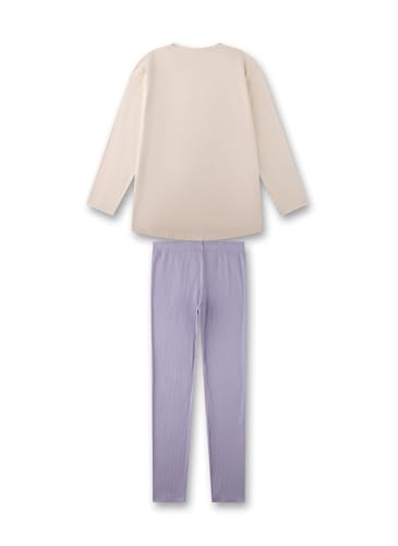 sanetta-m-dchen-schlafanzug-lang-beige-pyjamaset-aus-baumwolle-f-r-m-dchen image 5