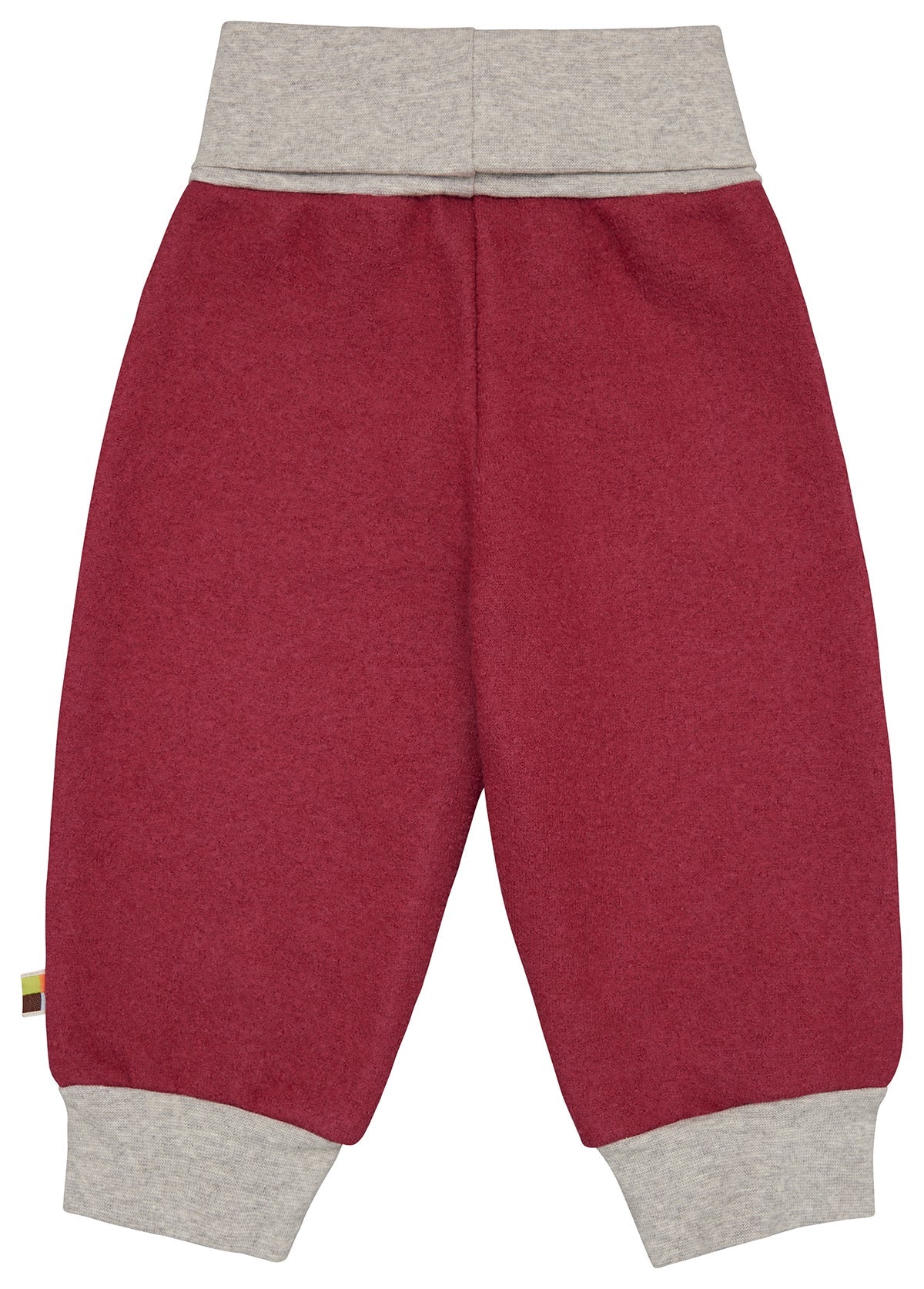 loud-proud-hose-wollwalk-kinderhose-aus-woll-walk-mit-umschlagbund image 2