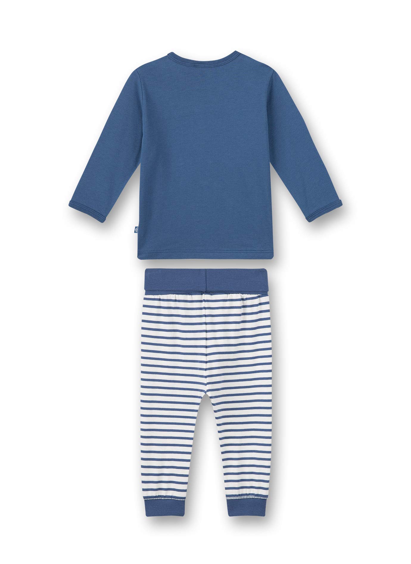 sanetta-baby-jungen-schlafanzug-lang-blau image 2