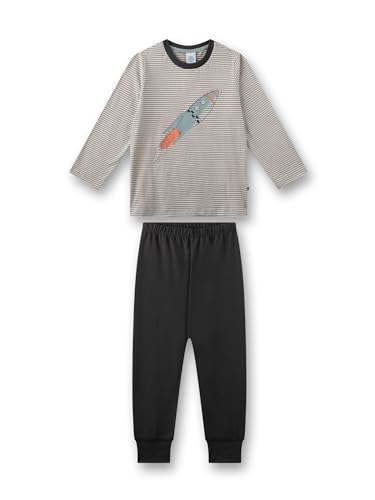 sanetta-jungen-schlafanzug-lang-off-white-100-baumwolle image 4