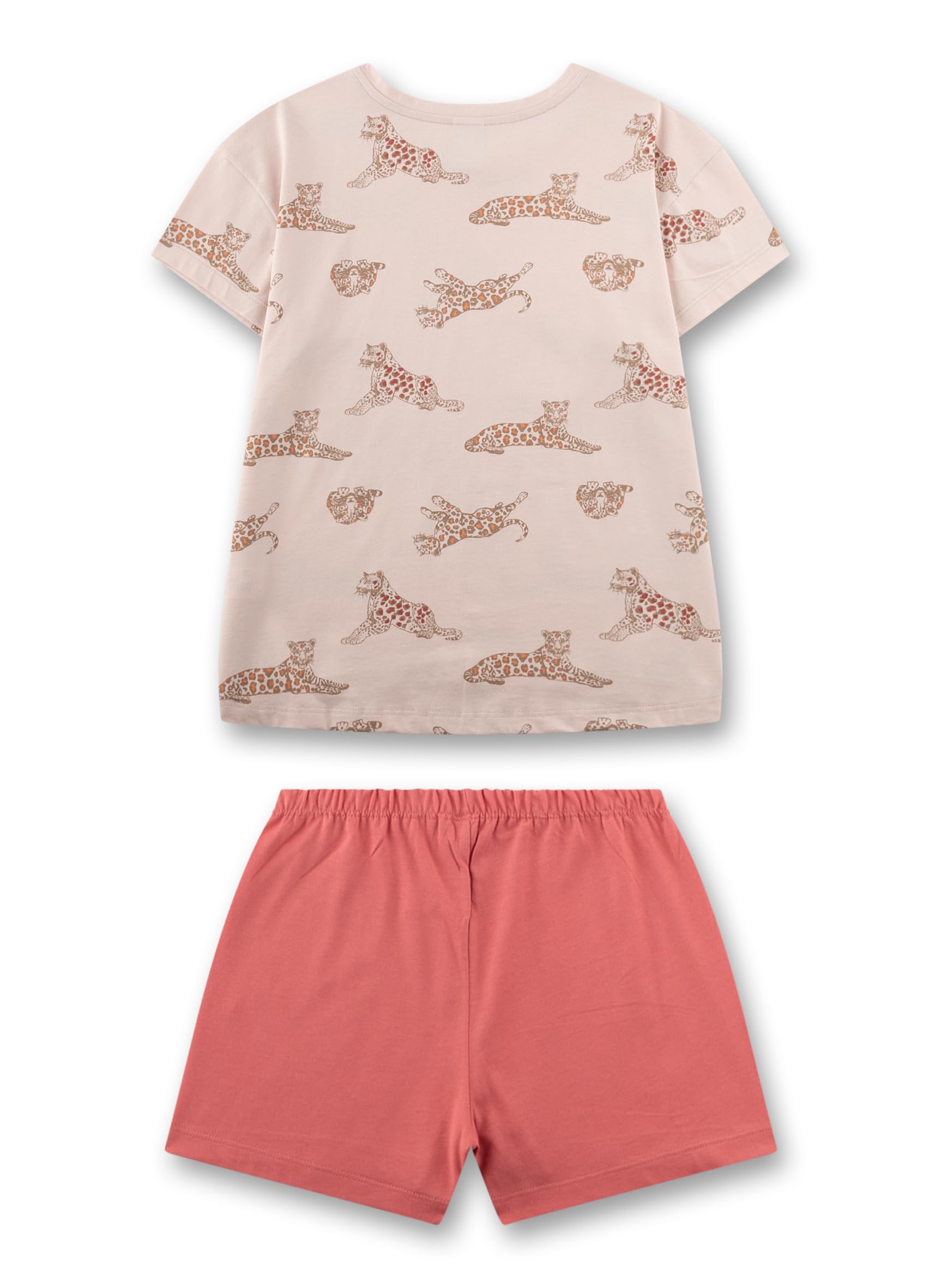 sanetta-m-dchen-schlafanzug-kurz-orange-leopard-aus-100-baumwolle image 2