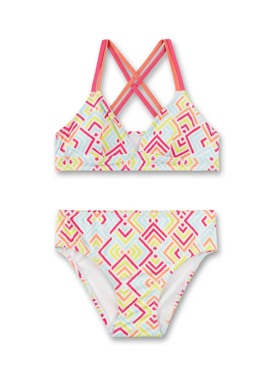 sanetta-m-dchen-bikini-pink-aus-recyceltem-polyester image 1