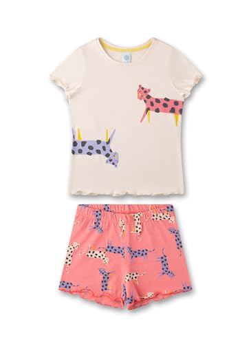 sanetta-m-dchen-schlafanzug-kurz-beige-pyjamaset-aus-baumwolle-f-r-m-dchen image 5