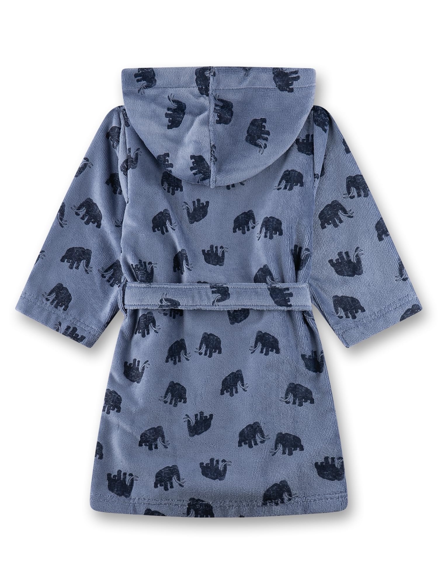 sanetta-jungen-bademantel-frottee-mammut-blau image 2