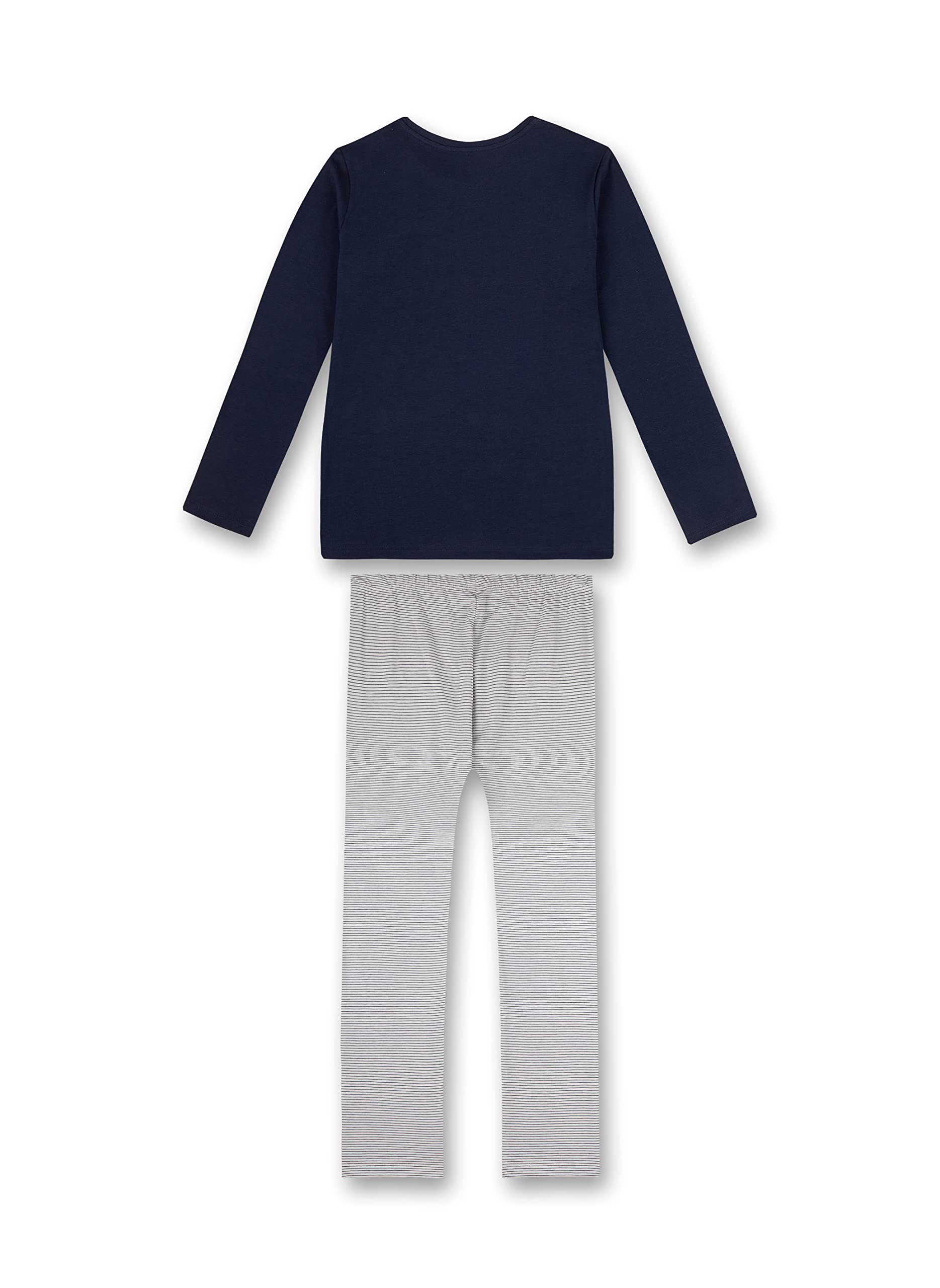 sanetta-m-dchen-schlafanzug-lang-dunkelblau-pyjamaset image 2