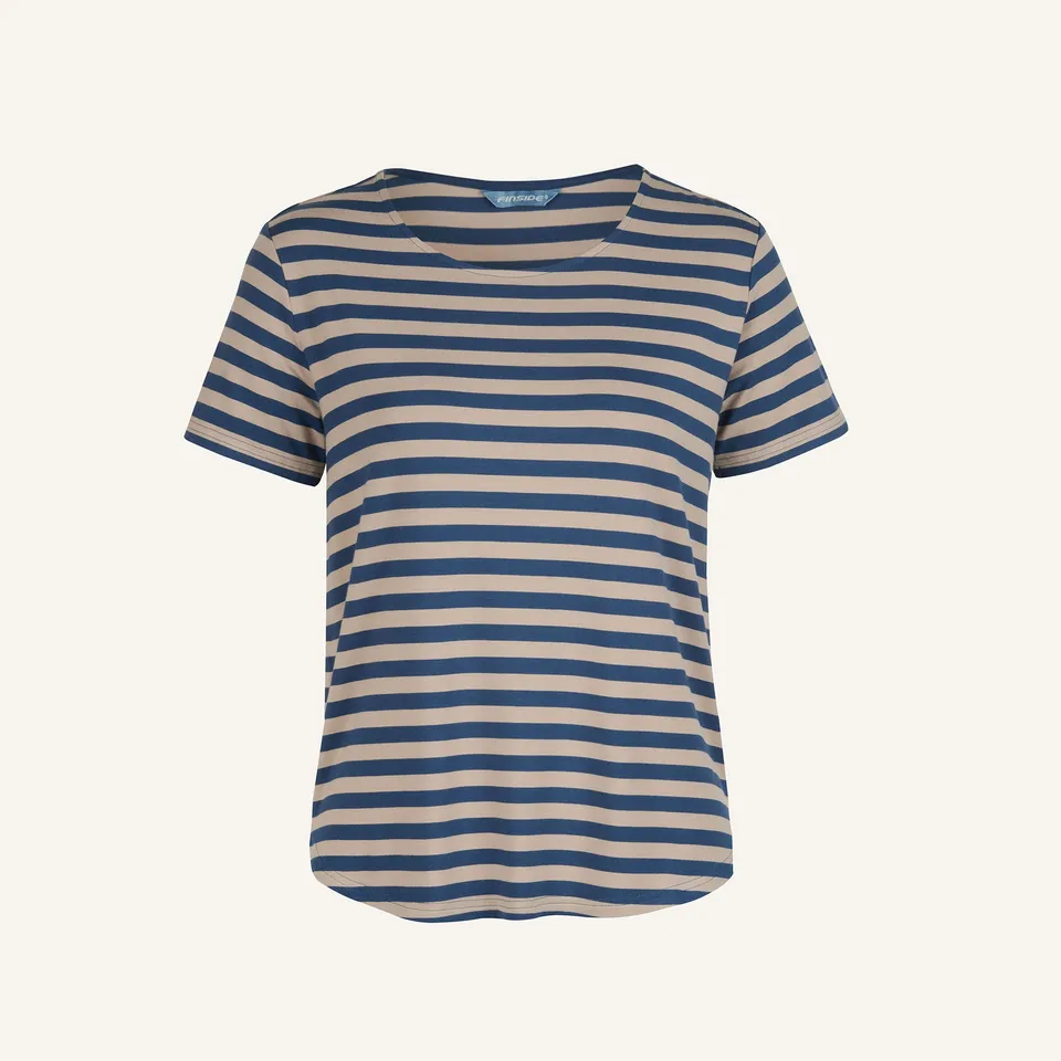 finkid-mekkoli-oversizeshirt-bambusjersey-gestreift image 1