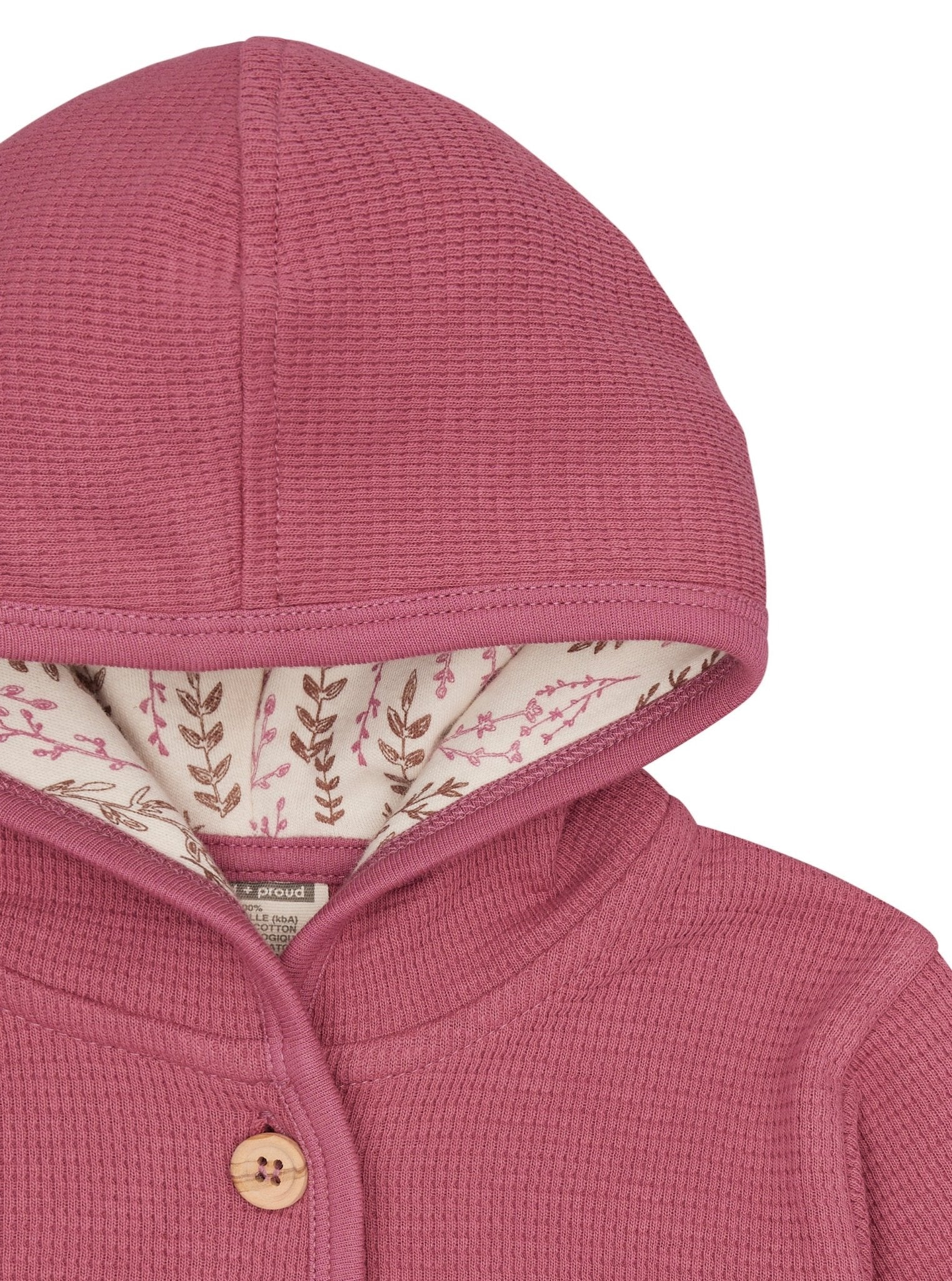 loud-proud-jacke-in-waffeloptik-kinder-kapuzenjacke-mit-holzkn-pfen image 3