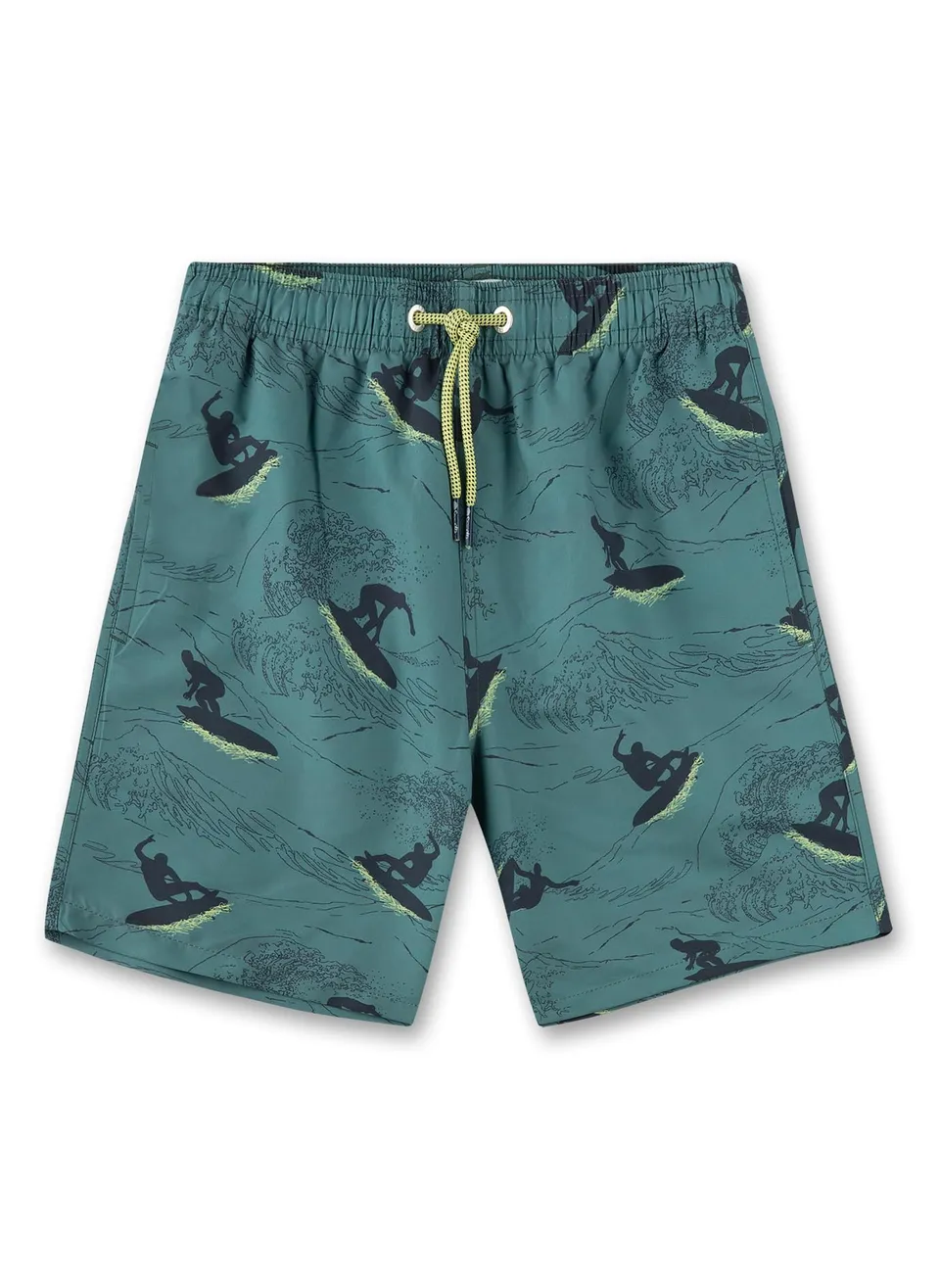 sanetta-jungen-badeshorts-gr-n-surfer-aus-recyceltem-polyester image 1