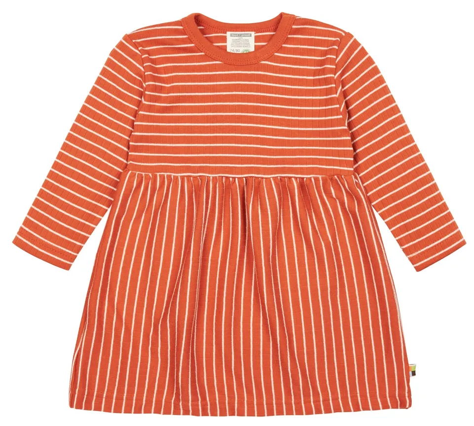 loud-proud-kleid-derby-rib-geringeltes-kinderkleid image 1