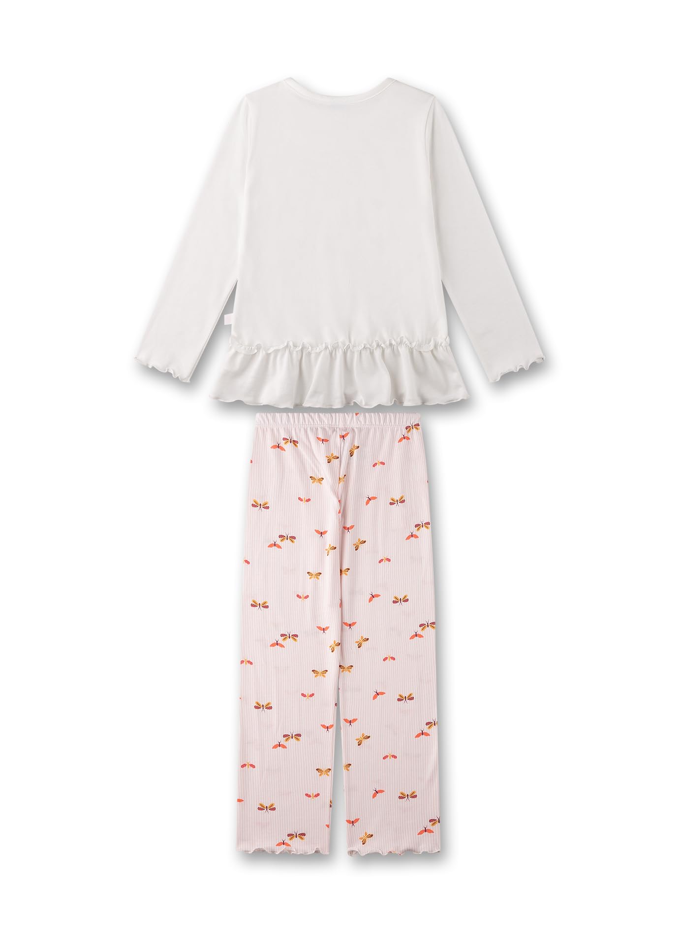 sanetta-m-dchen-schlafanzug-off-white-baumwoll-modal-mix-pyjamaset-f-r-m-dchen image 2
