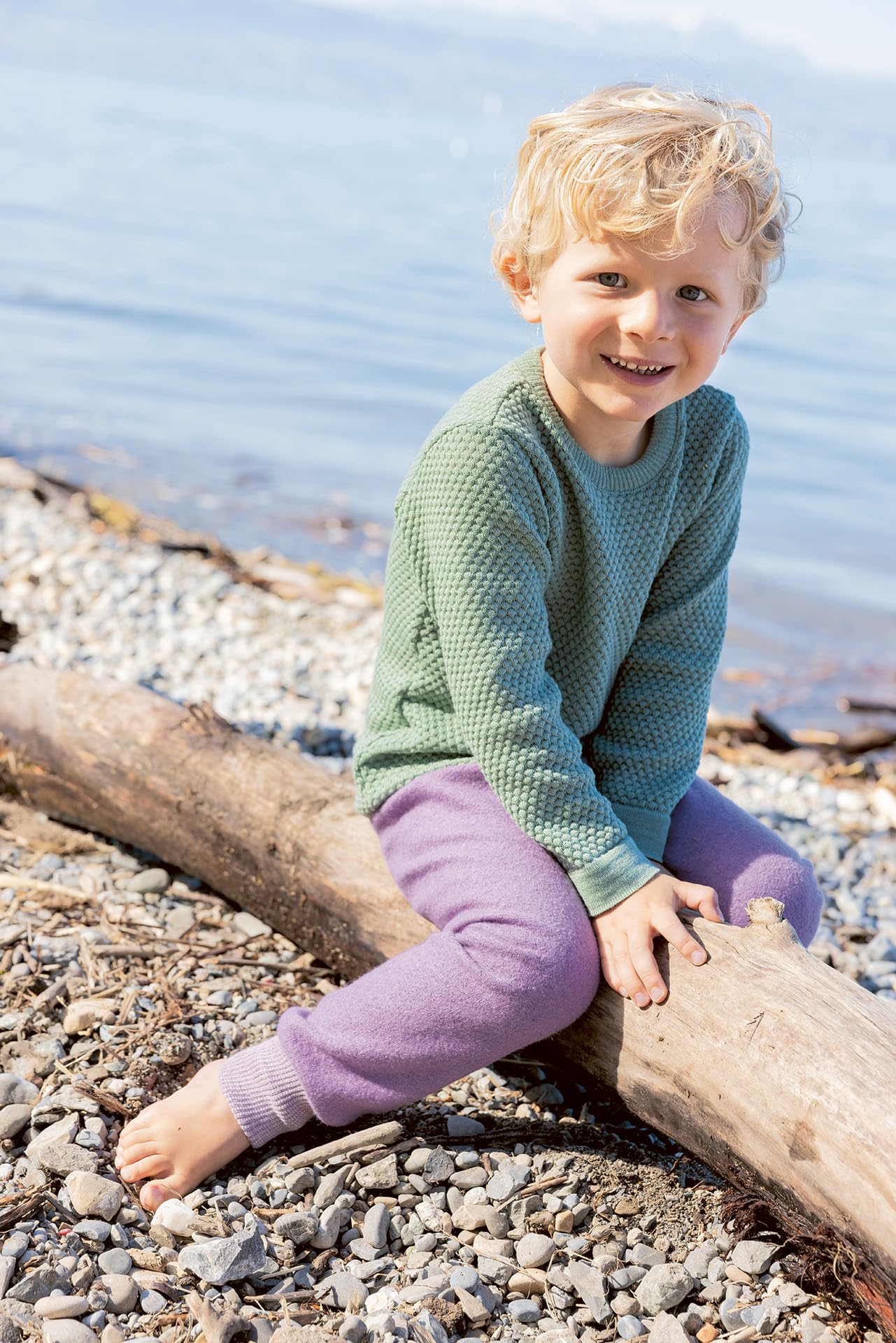 disana-wabenstrick-pullover-leichter-pullover-aus-100-bio-merinowolle-f-r-kinder image 3