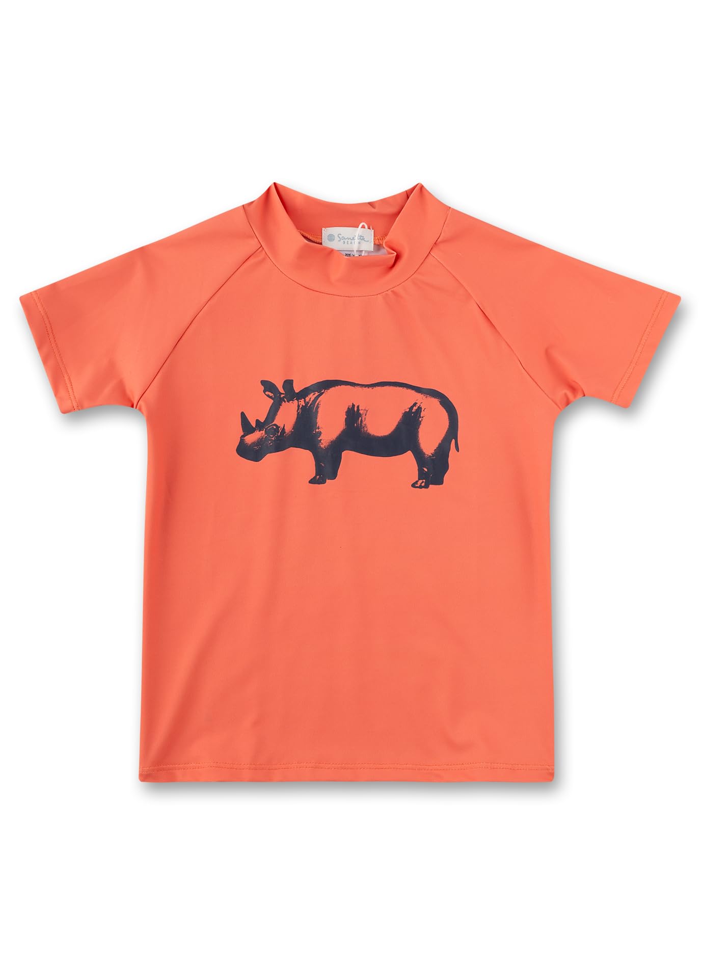 sanetta-kinder-uv-shirt-orange-nashorn-aus-recyceltem-polyester image 1