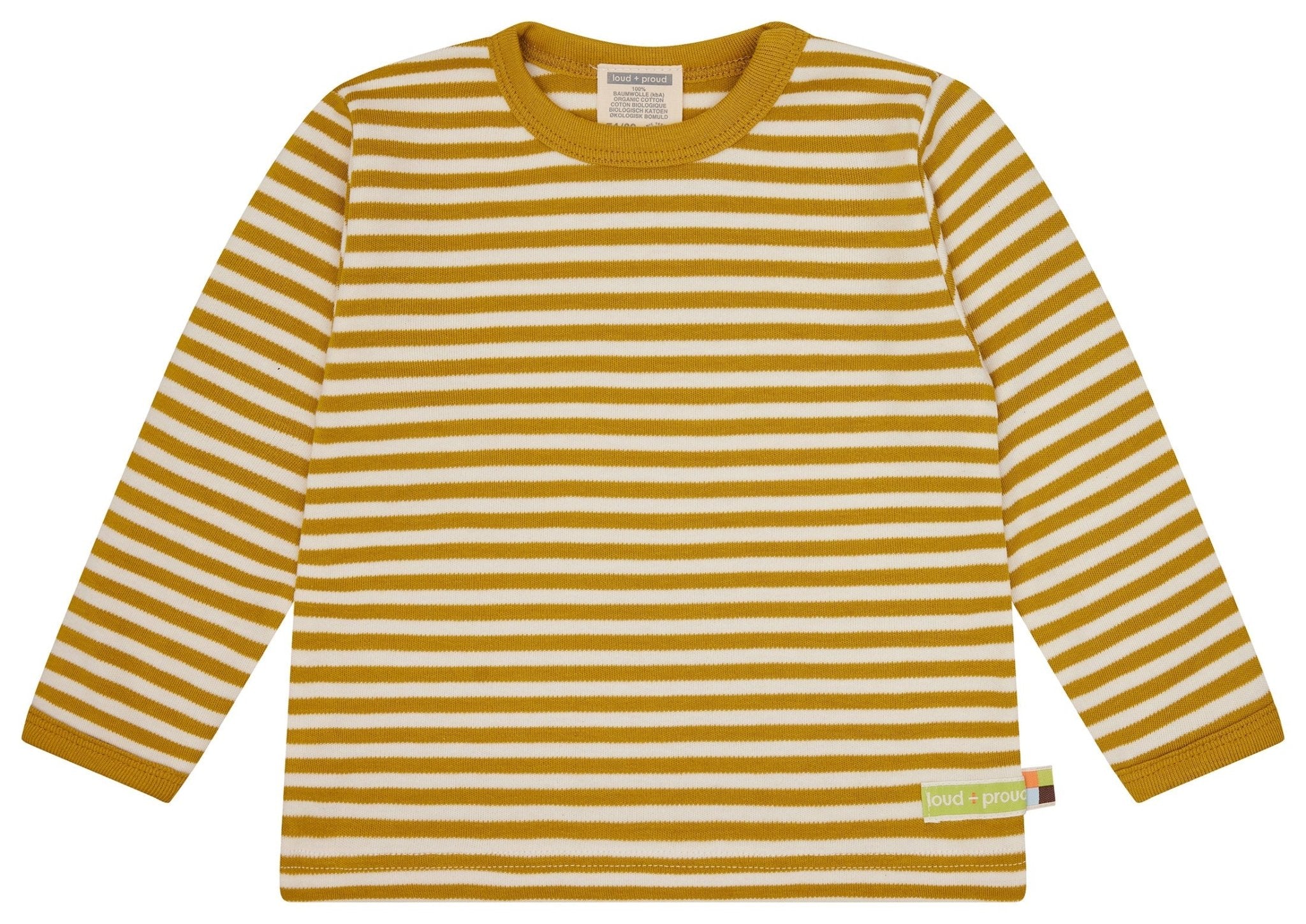 loud-proud-shirt-interlock-ringel-gestreiftes-bio-baumwoll-shirt image 1