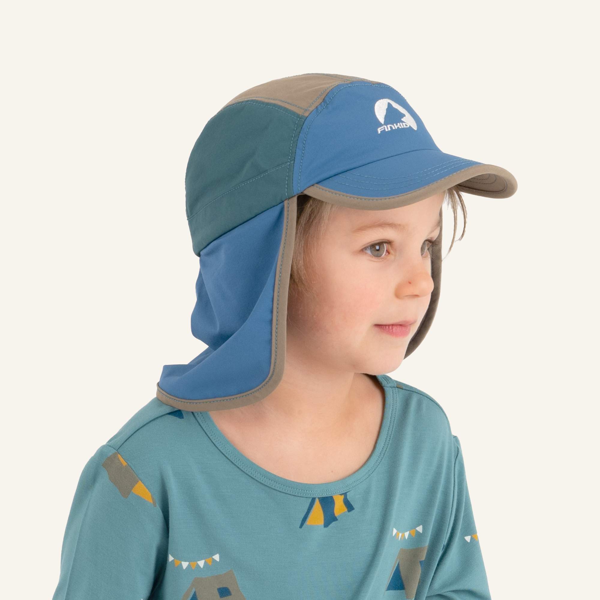 finkid-lakki-move-outdoor-cap-kinder-mit-nackenschutz-uv-schutz-upf-50 image 7