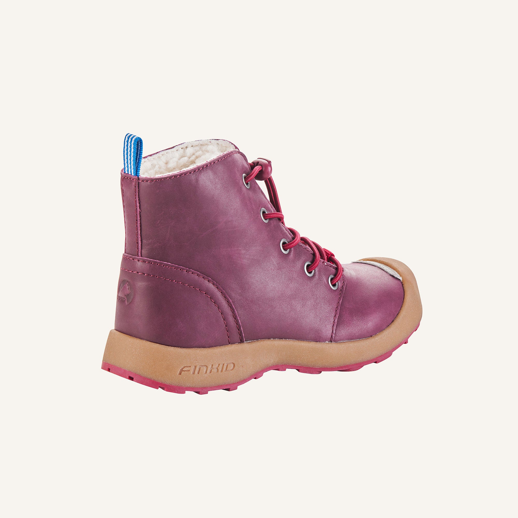 finkid-siipi-kinder-lederstiefel-mit-schn-rung-und-wintersohle image 5