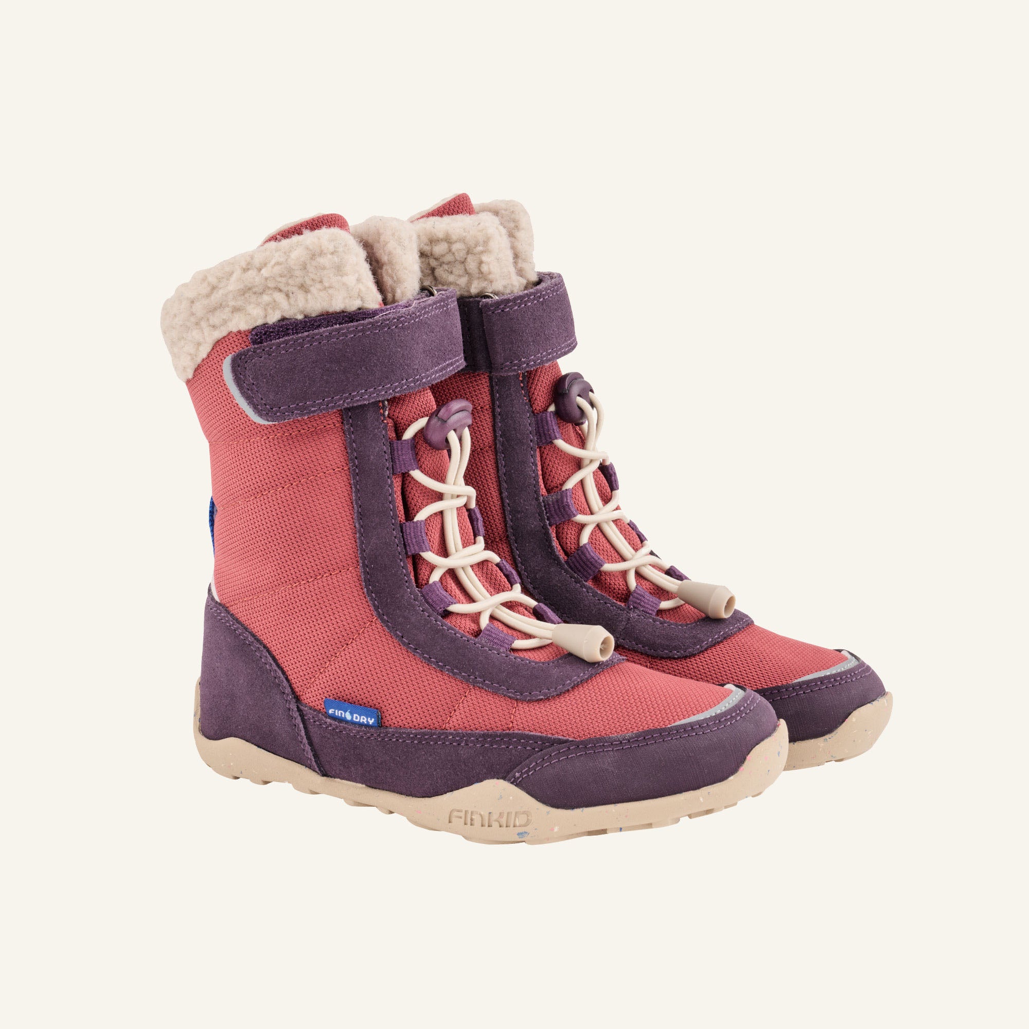 finkid-jotos-barfu-winterstiefel-kinder-teddyfutter image 2