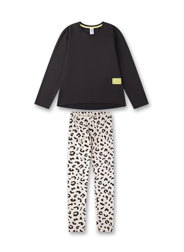 sanetta-m-dchen-schlafanzug-schwarz-pyjamaset-aus-baumwolle image 4