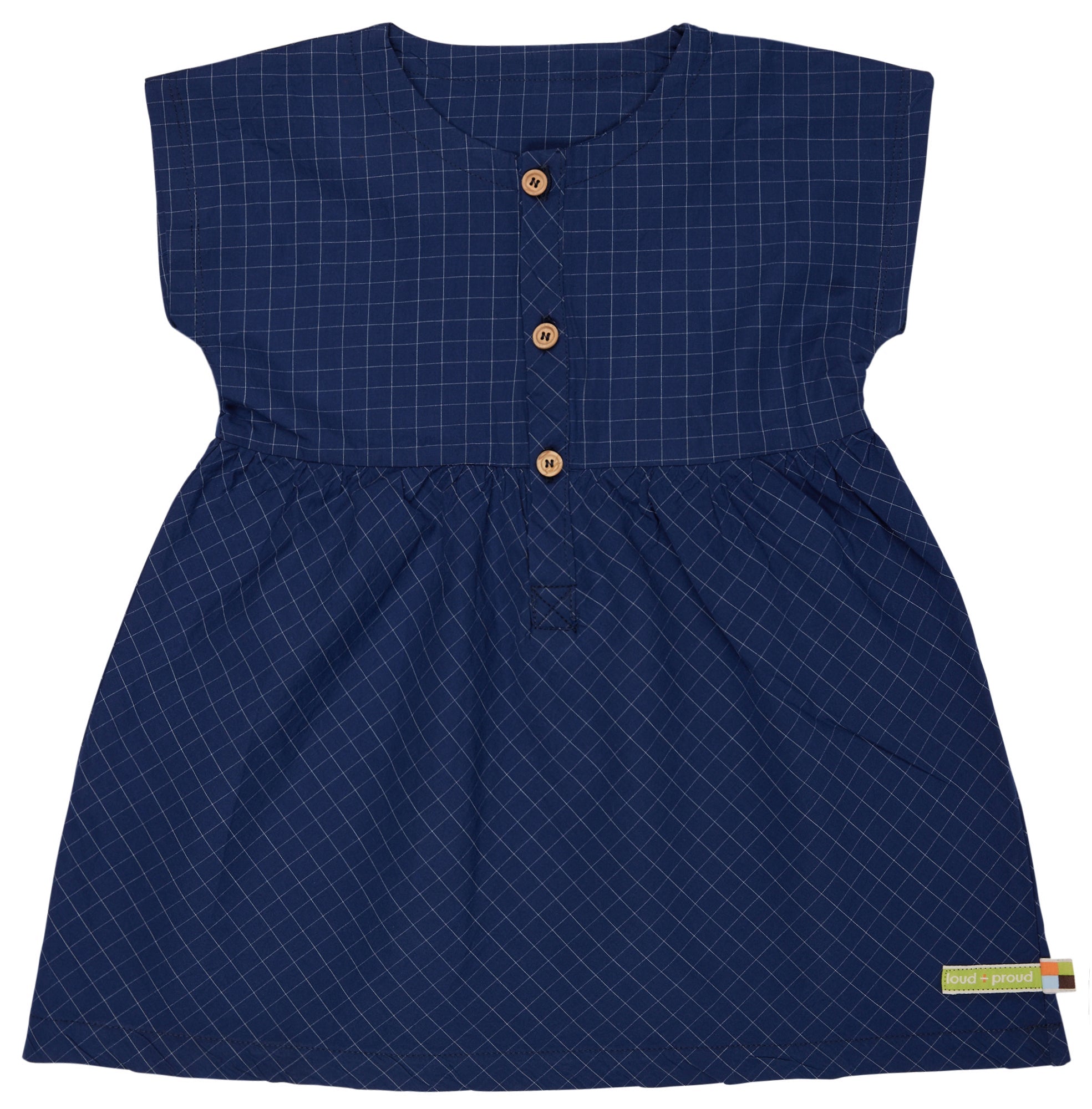 loud-proud-kleid-aus-feinem-karo-popelinekleid-mit-holzkn-pfen image 7