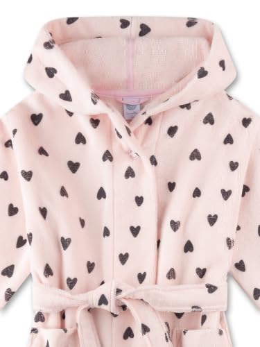 sanetta-m-dchen-bademantel-frott-e-rosa-herzen-kinderbademantel image 6
