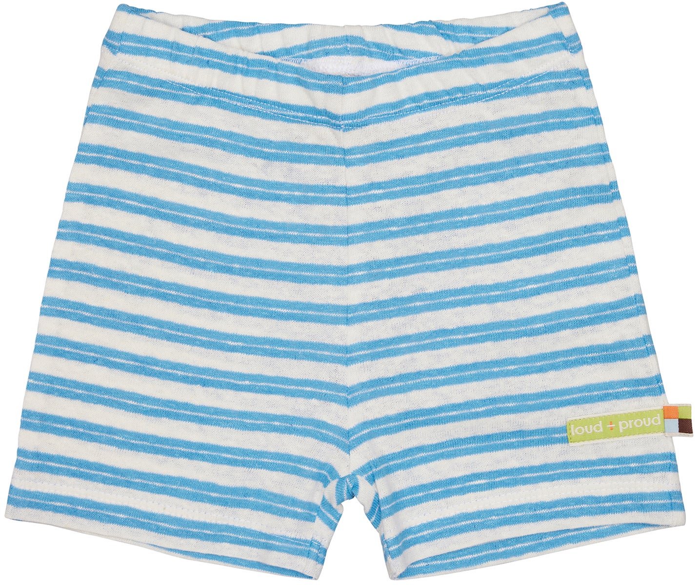 loud-proud-short-ringel-mit-leinen-kinder-shorts-gestreift image 1