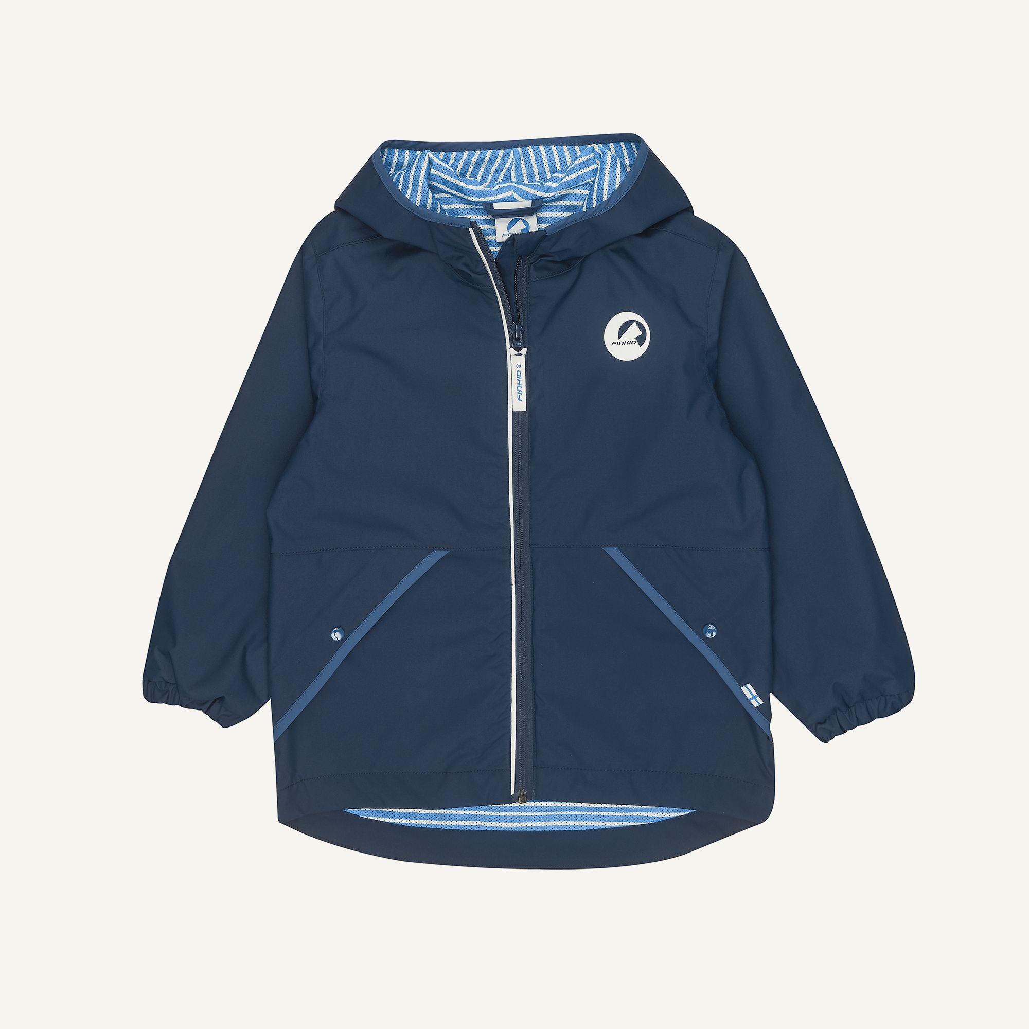 finkid-puuskiainen-regen-und-outdoorjacke-zip-in-au-enjacke image 2