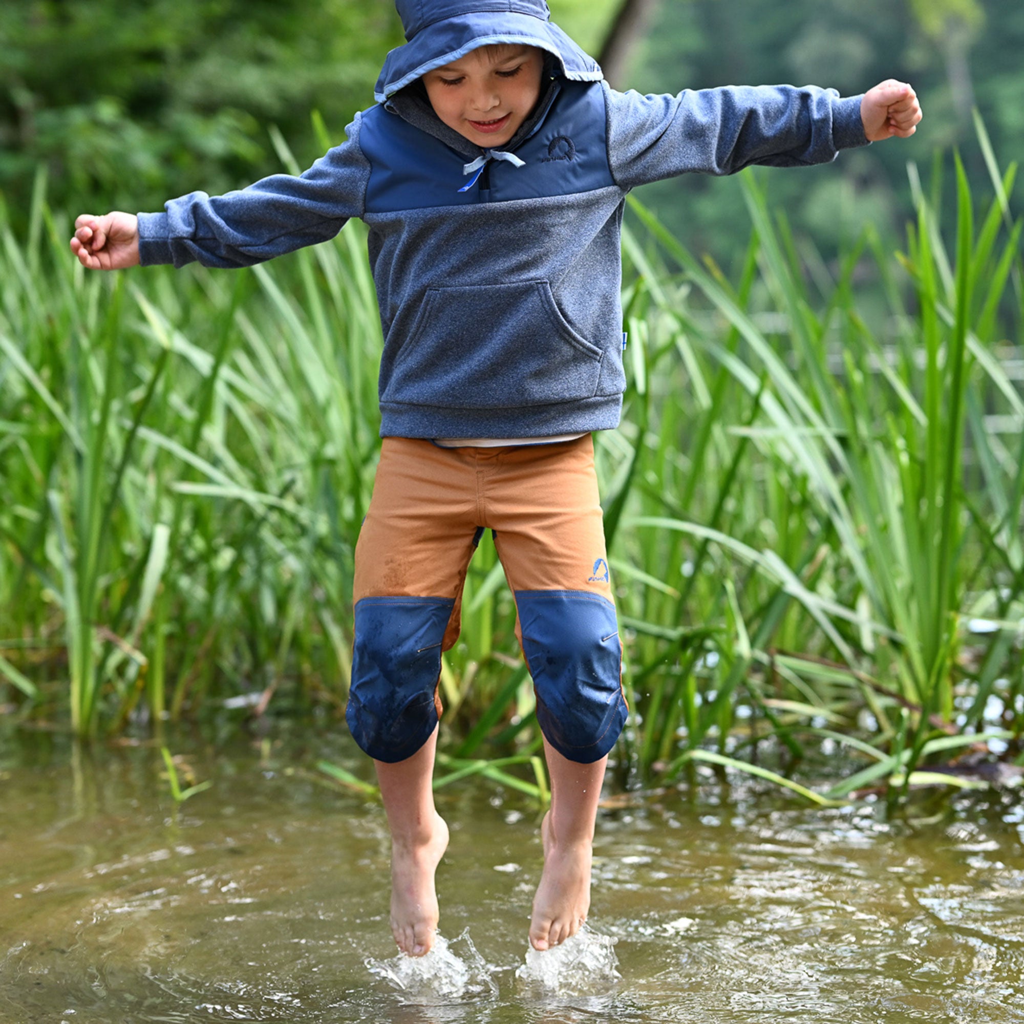finkid-kulta-canvas-bermuda-shorts-kinder-5-pocket-mit-mitwachsfunktion image 6