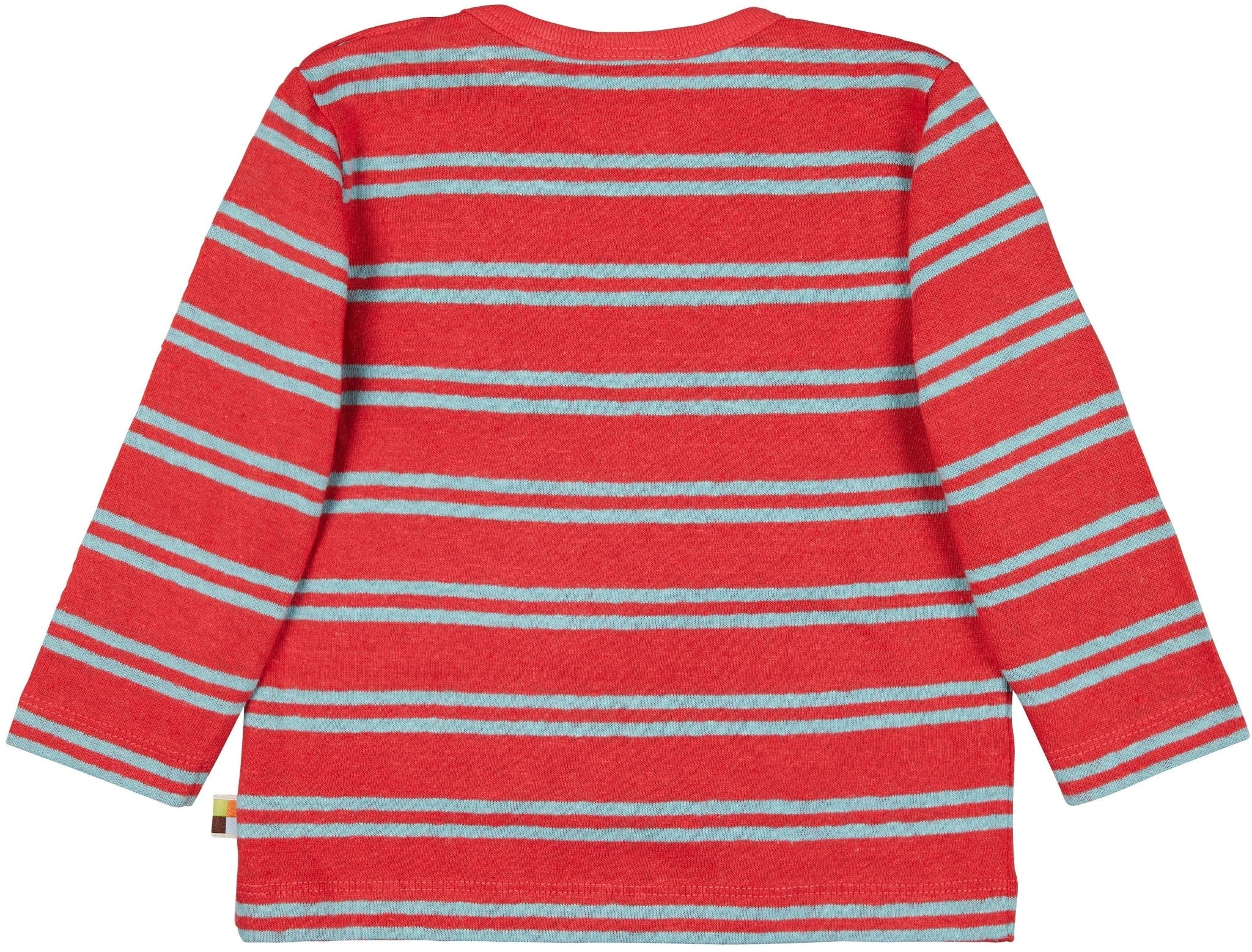 loud-proud-shirt-streifen-mit-leinen-kinder-t-shirt image 2