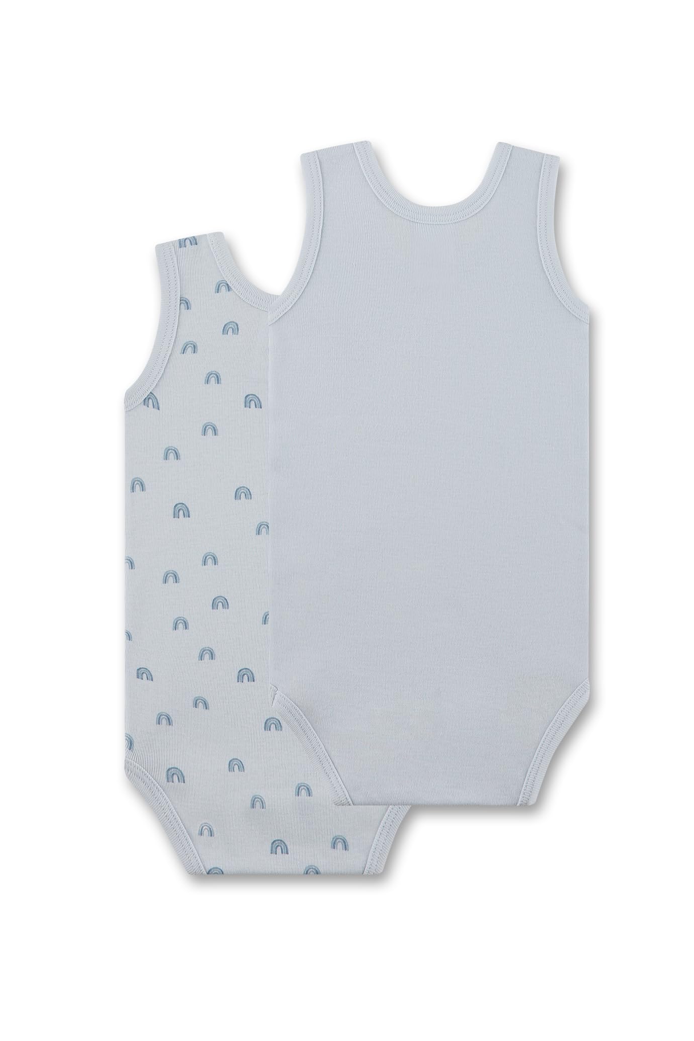 sanetta-baby-body-rmellos-doppelpack-beige-regenbogen-bio-baumwolle-2er-set image 2