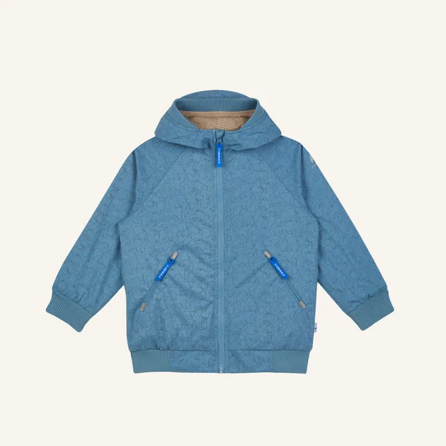 finkid-tallessa-kinder-outdoorjacke-zip-in-reflektierend image 1
