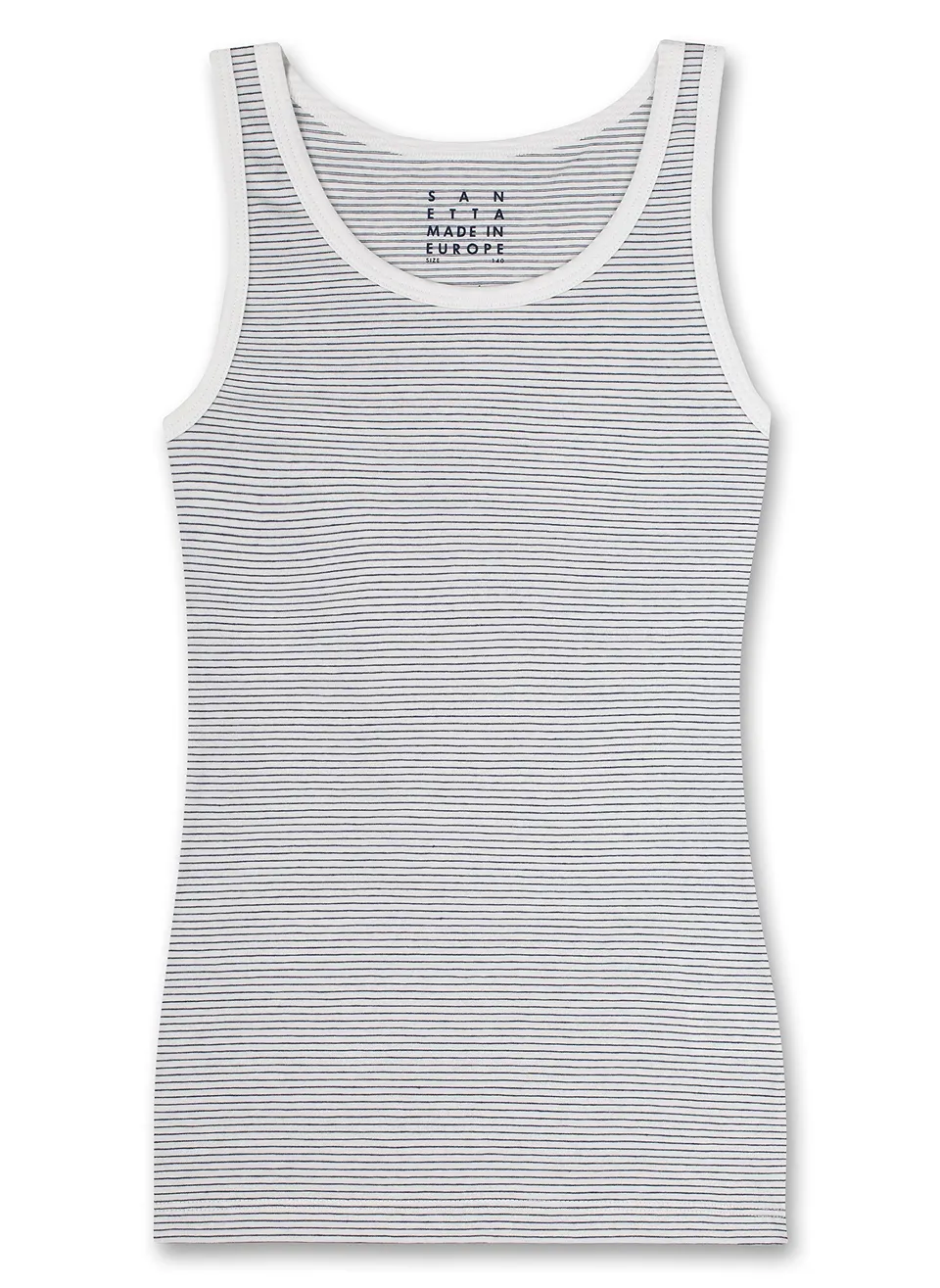 sanetta-m-dchen-unterhemd-off-white-ringel image 1