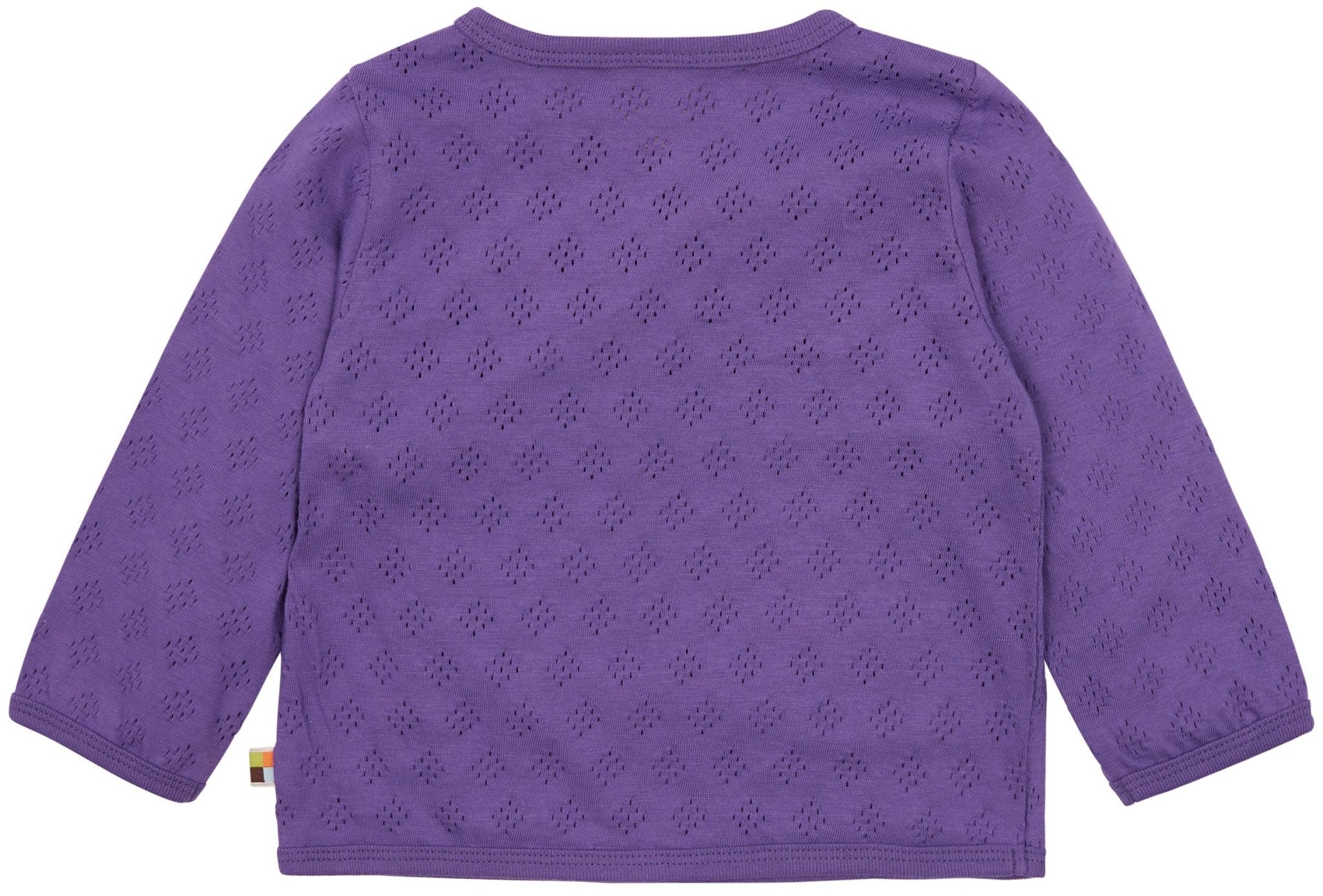 loud-proud-wickeljacke-mit-lochmuster-jacquard-strick image 4