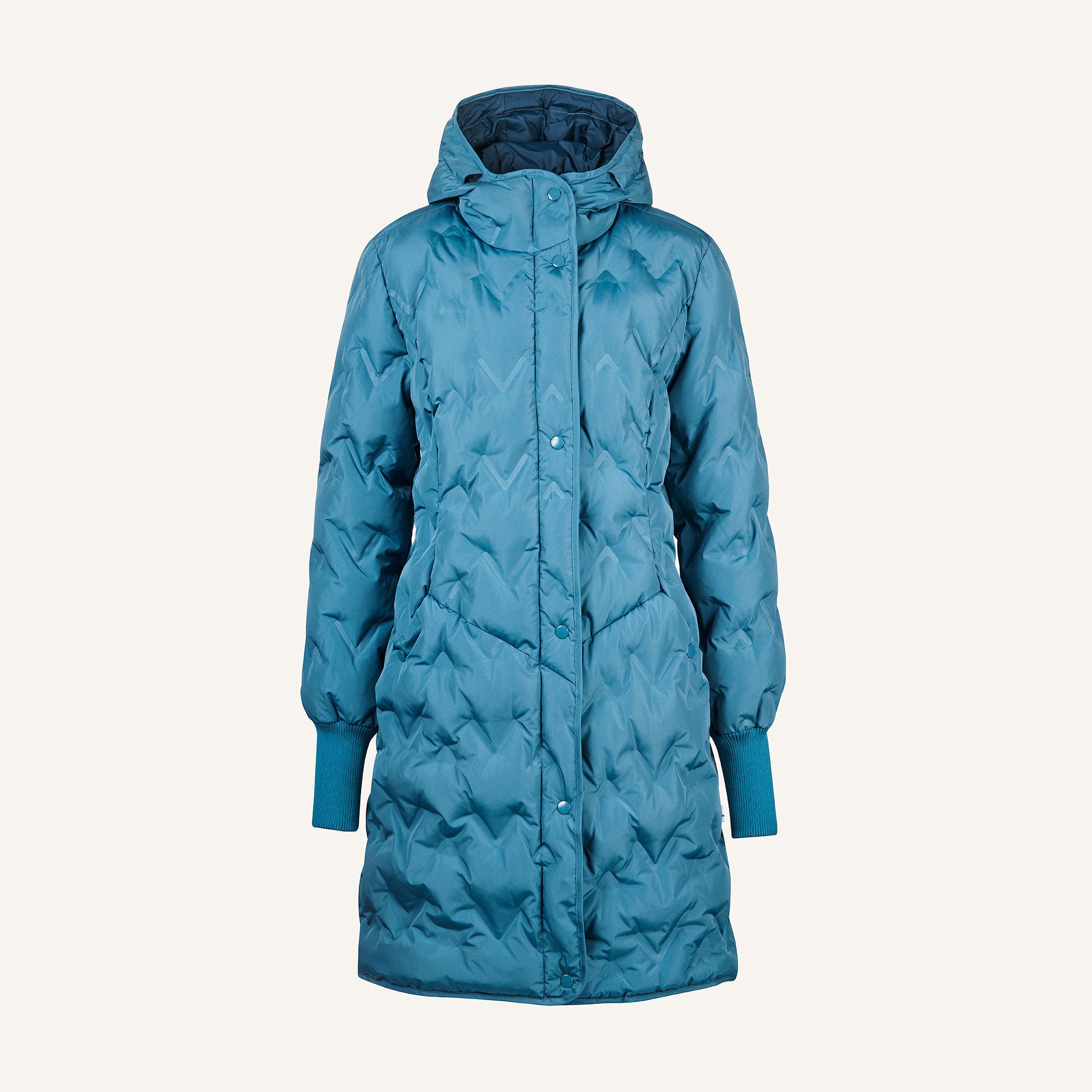 finkid-juolukka-w-rmeisolierende-winterjacke-steppoptik-wasserfest-f-r-damen image 2