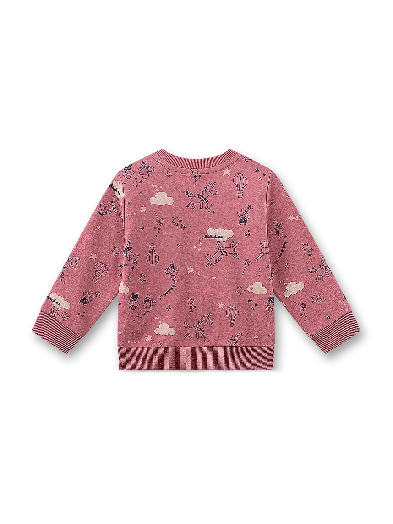 sanetta-baby-sweatshirt-rosa-einhorn-robuster-sweater image 2