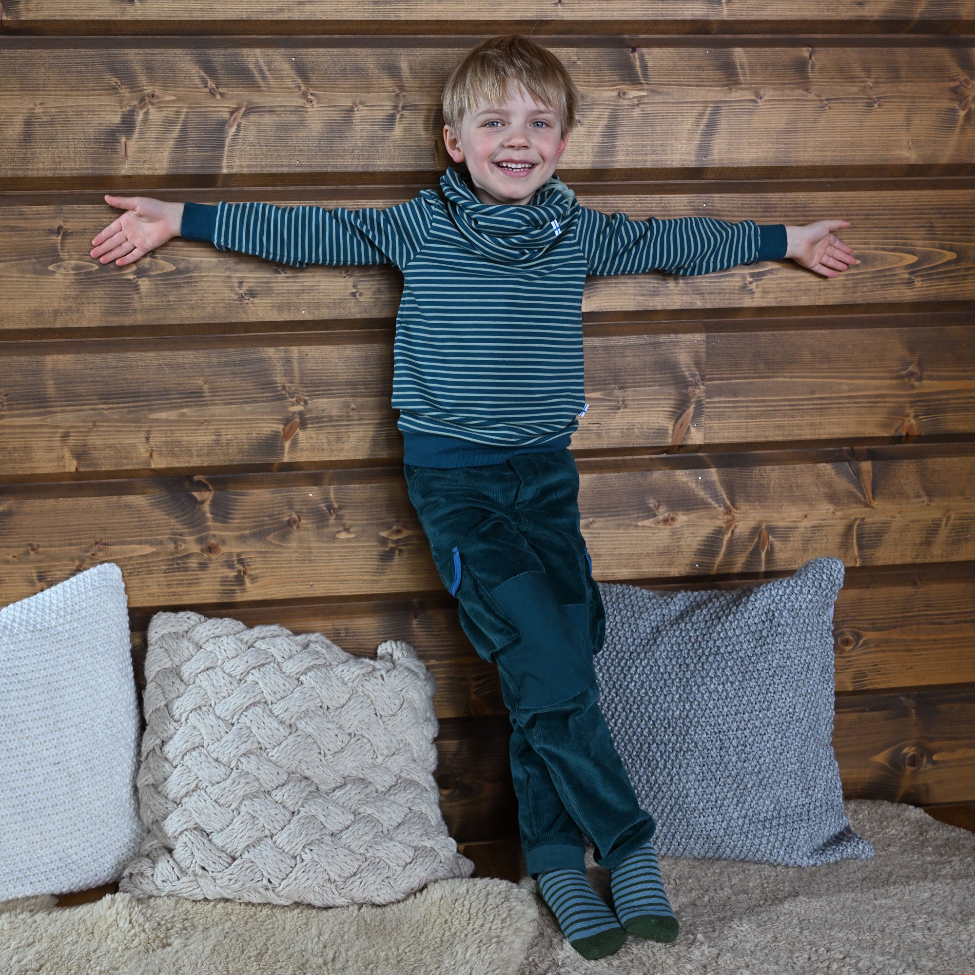 finkid-uniikki-pullover-longsleeve-kinder-biobaumwolle-ringel image 5