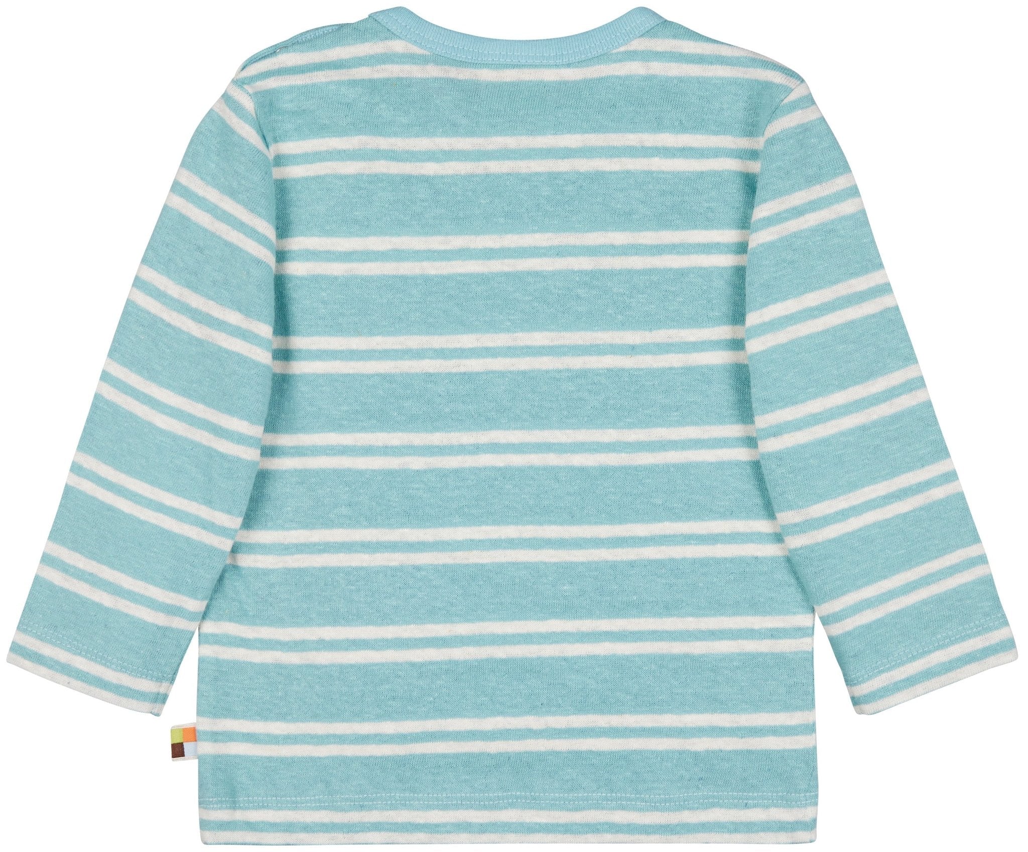 loud-proud-shirt-streifen-mit-leinen-kinder-t-shirt image 4