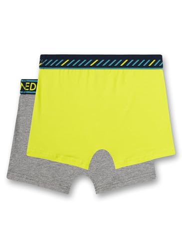 sanetta-jungen-hipshorts-doppelpack-graumelange-und-lemon-gr-n-unterhose image 5